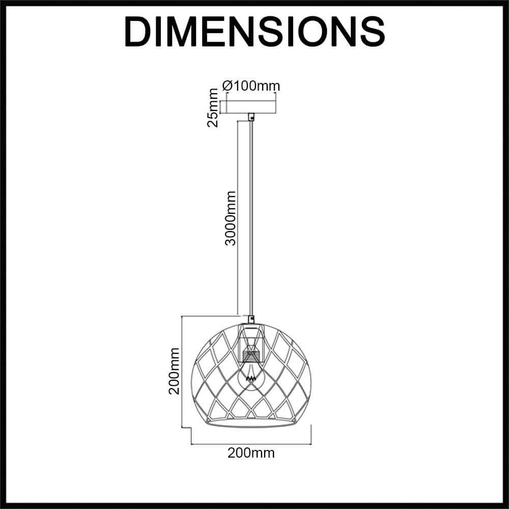 tuile series small pendant light