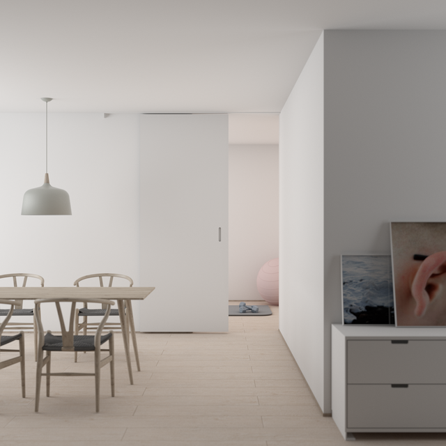 room painted wihte