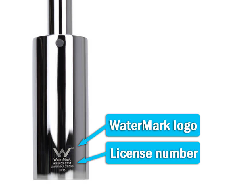 WaterMark Licence Number and Logo watermark licence, watermark logo